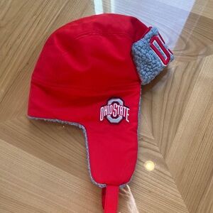 Ohio State Red Winter Earflap Hat